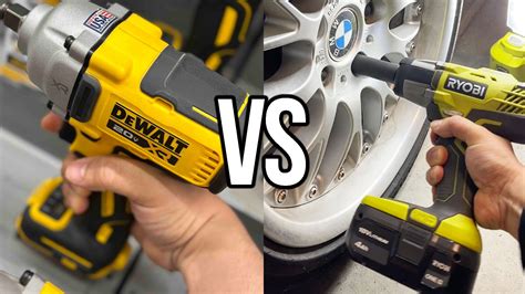 DEWALT VS RYOBI — IT'S ALL ABOUT THE BUILD