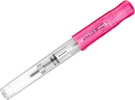 Pilot Fountain Pen, Kakuno Limited, Transparent Pink, EF (Extra Fine ...