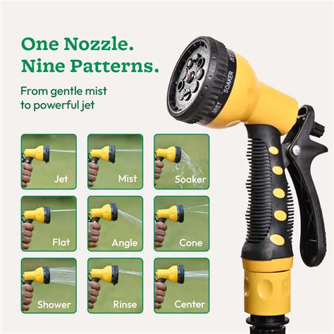 Buy Retractable Garden Hose Reel 100 ft with Auto-Rewind | 9 Spray ...