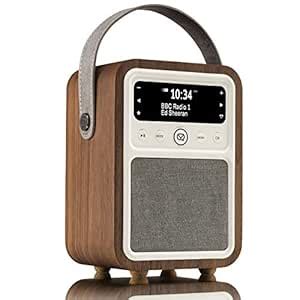 VQ Monty Am Fm Digital Radio & Bluetooth Speaker with Dual Alarm Clock ...