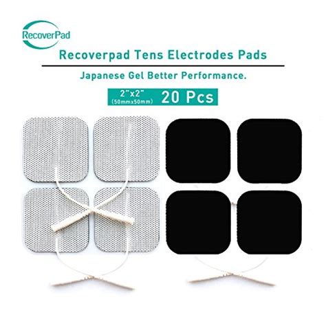 Buy Reajoy 2" Square Professional OTC TENS Unit Pads, 24 Pack American ...