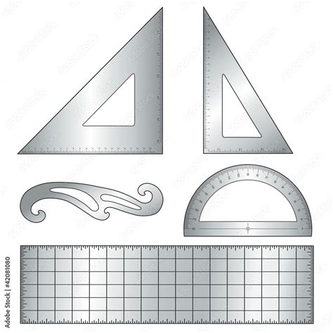 Image result for Engineering Triangle Ruler Use