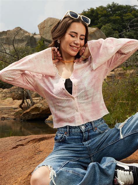 Women Tops and T-Shirts Online @ Best Price - Campussutra