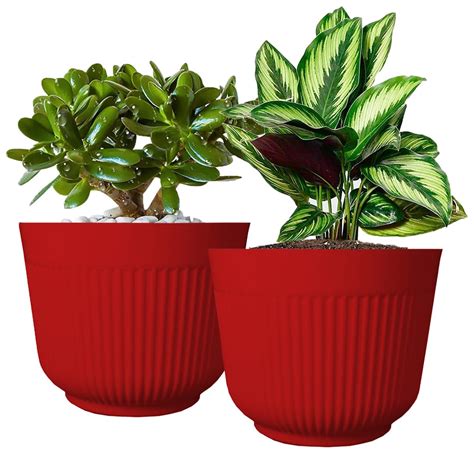 DEVICE OF URBAN INFOTECH 12 Inch Flower Pots Big Size Planters Indoor ...