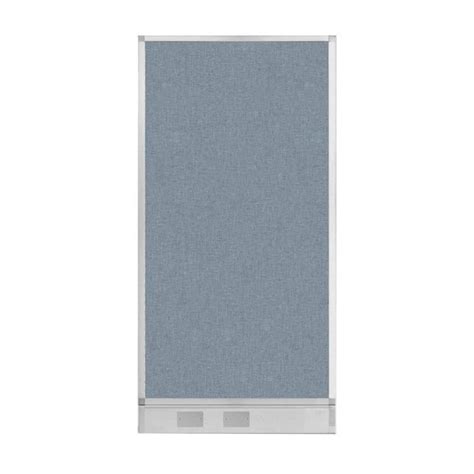 Versare Hush Panel Configurable Cubicle Partition 3' x 6' Powder Blue ...