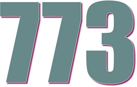 QUE SIGNIFICA EL NÚMERO 773 - Significado de los Números