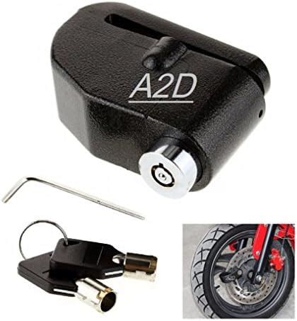 Kingsway Alarm Disc Lock, Heavy Duty Anti Theft Disc Brake Wheel Lock ...