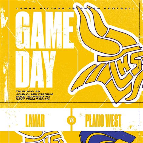 Lamar Vikings Football | JV and Freshman GAMEDAY! JV: Cravens Field ...