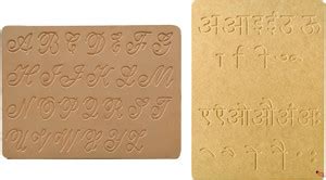 REWASHREE CRAFT WORLD Wooden Tracing Board for Kids (Hindi Matra ...