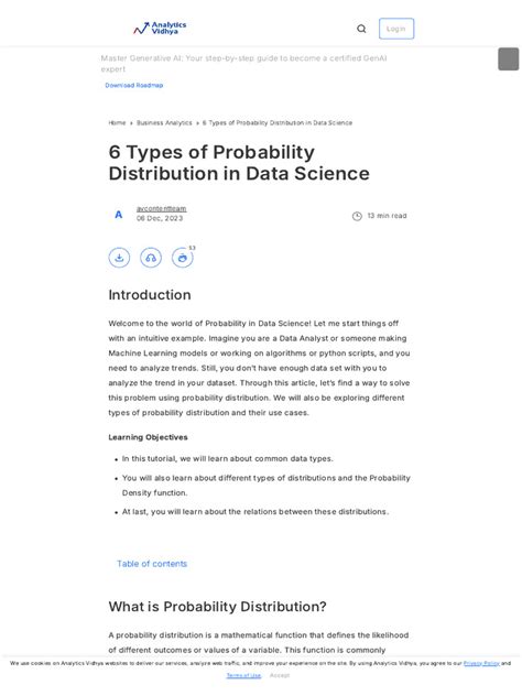 List Types of Probability Distribution Function 的图像结果
