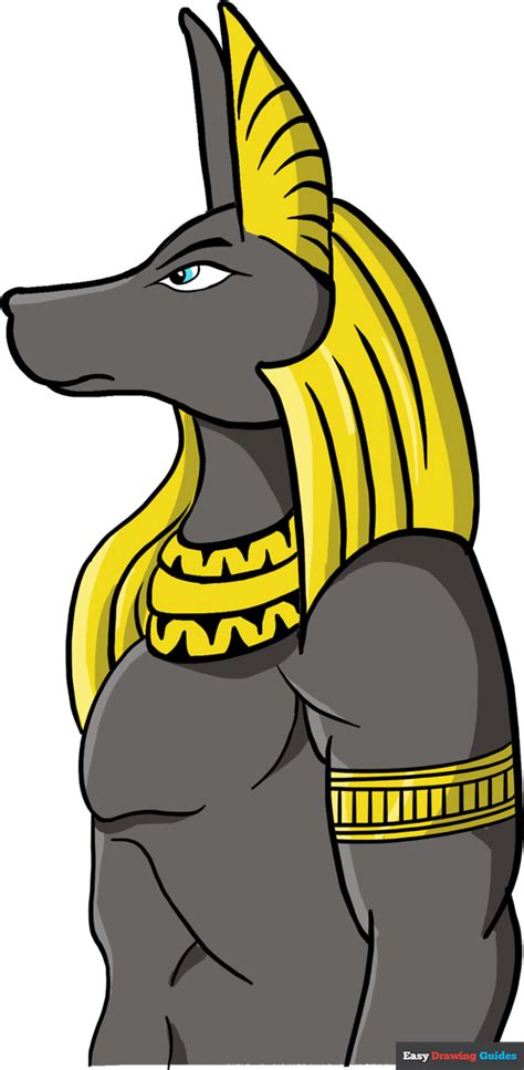Image result for Draw Anubis Step by Step