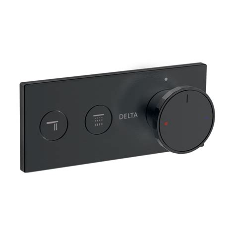 Choice Dway Push Button Shower Mixer Trim | Delta Modern Shower Control