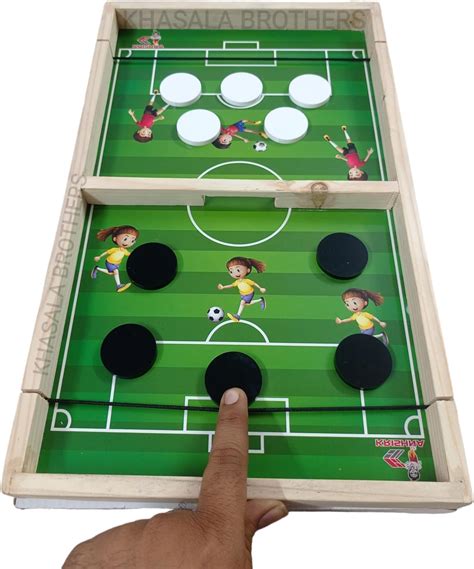 Buy Amisha Gift Gallery Board Games for Kids String Hockey Table Board ...