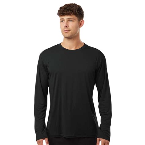 AllPro Men's Pro-Lock Classic Fit Long Sleeve T-Shirt, 100% Polyester ...