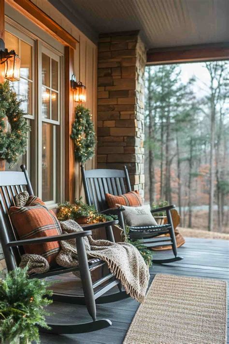 39 Winter Front Porch Decor Ideas: Inviting, Pretty Entrances | Winter ...