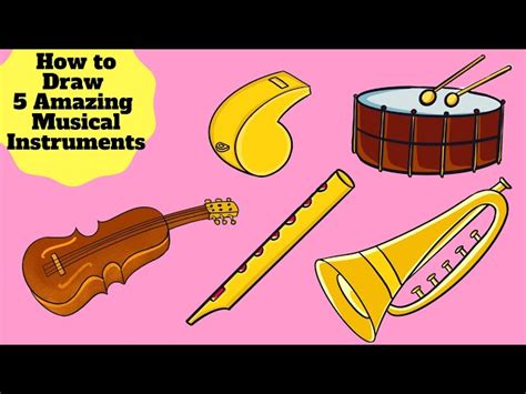 Draw Simple Musical Instruments 的图像结果
