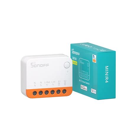 Ledgebit MINIR4 Extreme Wi-Fi Smart Switch – Compact Inline Module for ...