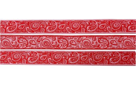 Webband Paisley rot-rosa - Janeas World - kaufen