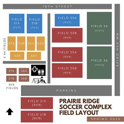 Iowa Rush Central | Fields & Office Locations