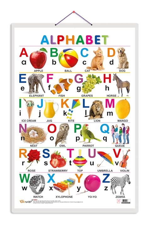 Buy Alphabet [Wall Chart] Sawan Book Online at Low Prices in India ...