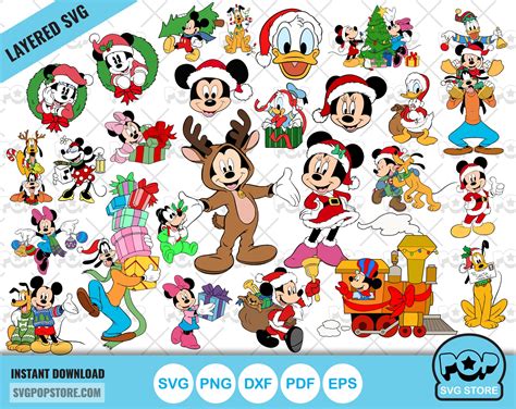 mickey christmas clipart free #5800723 | Clipart Library