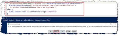 Installing Azure PowerShell 的图像结果