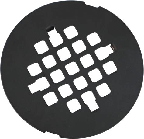 Holge 4-1/4 Inch Screw-in Round Shower Drain Cover Replacement Floor ...