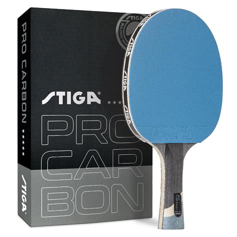 Snapklik.com : STIGA Pro Carbon Performance-Level Table Tennis Racket