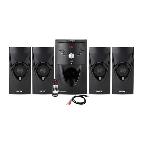 Hivox-HT-4141 4.1 Bluetooth Multimedia Speakers with FM/PenDrive/Sd ...