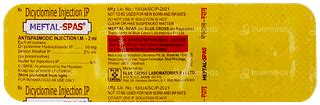 Meftal Spas 10 MG Injection 2 ML | Order MEFTAL SPAS 10 MG INJECTION 2 ...