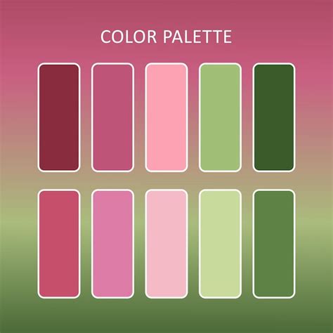 Color palette | Premium Vector