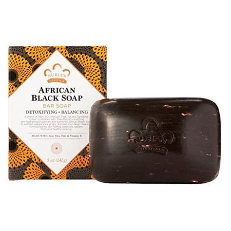 Nubian Heritage African Black Bar Soap (5 oz) – Smallflower