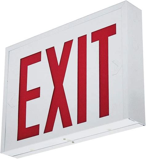 Image result for Red LED Exit Sign