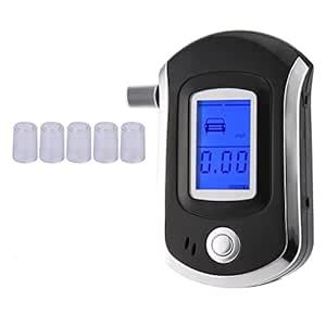 Reusable Digital LCD Breath Alcohol Tester Quick Response and Resume ...