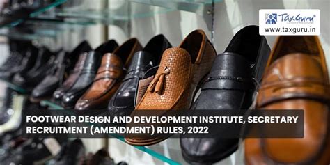 Footwear Design and Development Institute, Secretary Recruitment ...