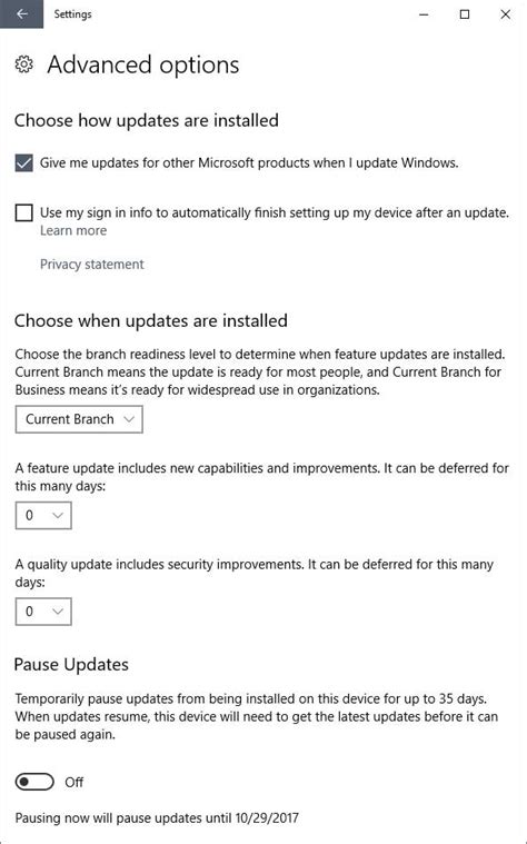 Image result for Auto Updates Settings