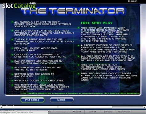 Image result for Terminator Slot Machine