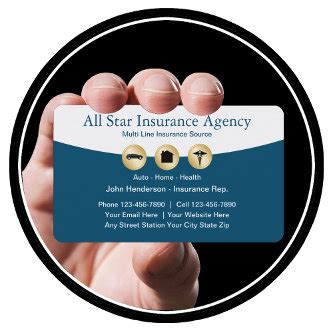 Image result for Insurance Agent Cards
