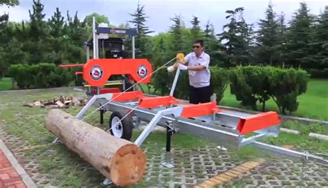 Woodworking Machinery Portable Sawmill / Bandsaw Sawmill / Wood Cutting ...