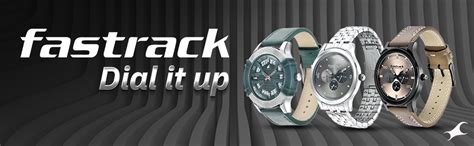 Fastrack Dial It Up Quartz Analog with Date Blue Dial Leather Strap ...