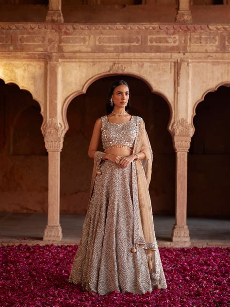 Draped in the elegance of this mesmerizing lehenga – Malhotra's Indian ...