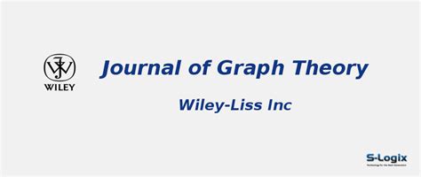 Journal of Graph Theory - Wiley-Blackwell - Impact Factor | S-Logix