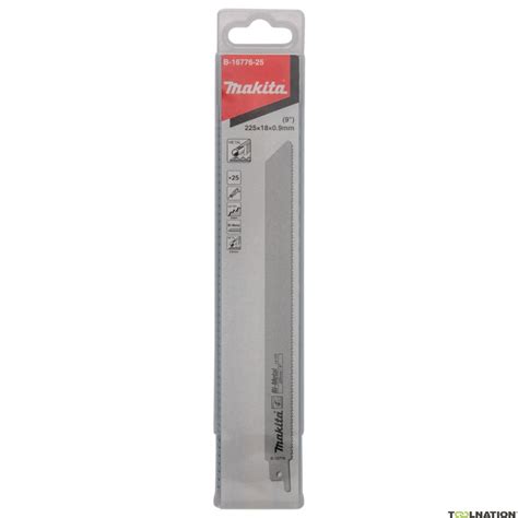 Makita Accessories B-16776-25 Reciprocating saw blade metal 205mm
