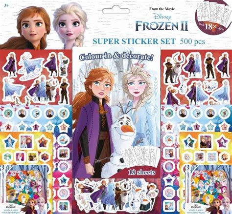 FROZEN 2. Super set de 500 pegatinas : unknown author: Amazon.in: Books