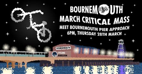 March Critical Mass Bournemouth, Bournemouth Pier, 28 March 2024 ...