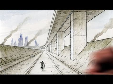 One Point Perspective Sketches at PaintingValley.com | Explore collection of One Point ...