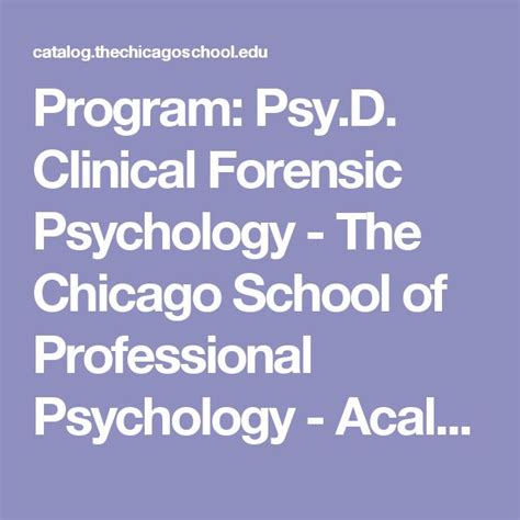 Image result for Psyd Programs in Chicago