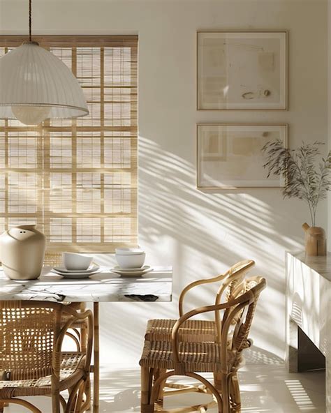 Elegant and luxury interior dining room cozy and minimalist dining ...