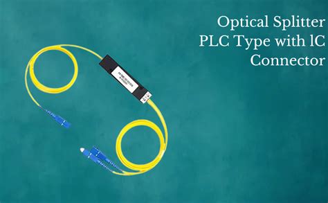 JT 1:2 Optical Splitter PLC Type with lC Connector (Black) : Amazon.in ...