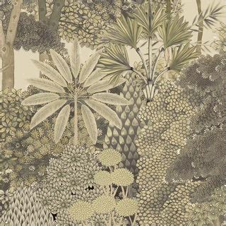 Indravan Indian Scenic Roll in Dusty Olive Color | Life n Colors